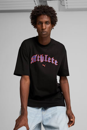 GRAPHICS "Athlete" Tee Men, PUMA Black, extralarge-GBR